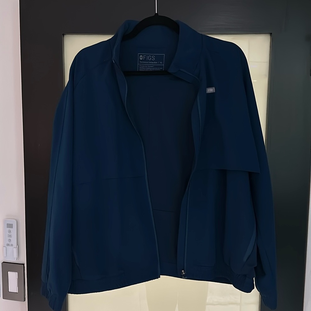 Limited Edition Deep Reed Figs Scrub Jacket